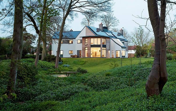 A Caplin Homes timber frame house